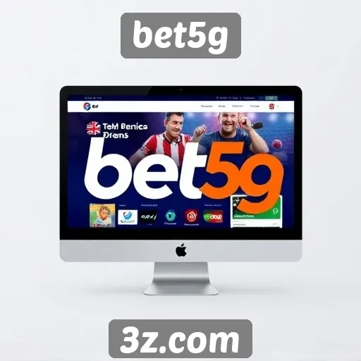 experiência do usuário no site bet5g